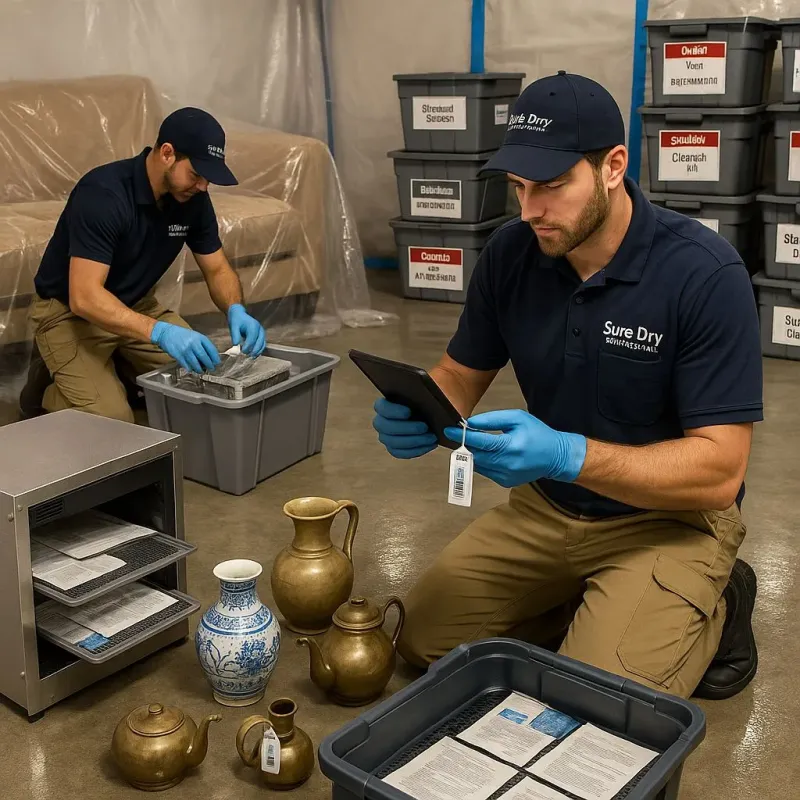 Content Protection and Restoration process in Arlington, MA